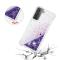  Samsung Galaxy S21 - Shockproof Quicksand Skal - Lila