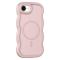  iPhone 17e / 16e Skal MagSafe Wavy Matt Rosa