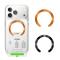 Tech-Protect Tech-Protect 2-PACK Magnetisk MagSafe Ring Svart/Cosmic Orange