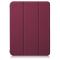  iPad Mini 2024/2021 Fodral Tri-Fold Med Pennhållare Vinröd