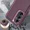  Samsung Galaxy S25 Skal Extreme Hybrid Kickstand Lila/Rosa
