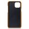  iPhone 15 Plus Skal Läder Med 2 Kortfack Orange