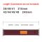 ColorPop Apple Watch 42/44/45/46/49 mm Armband Nylon Trail Loop Vinröd