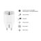 Hombli Hombli EU Smart Plug Vit