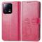  Xiaomi 13 Pro 5G Fodral Med Blommigt Tryck Rosa/Röd