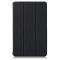  Lenovo Tab M8 2nd Gen (HD) Litchi Tri-Fold Fodral Svart