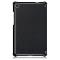  Lenovo Tab M8 2nd Gen (HD) Litchi Tri-Fold Fodral Svart