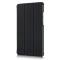  Lenovo Tab M8 2nd Gen (HD) Litchi Tri-Fold Fodral Svart