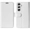  Samsung Galaxy A35 5G Fodral Crazy Horse Läder Vit