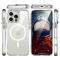  iPhone 16 Pro Skal MagSafe Shockproof Hybrid Transparent
