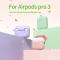  AirPods Pro 3 Skal Med Blommigt Tryck Silikon Lila