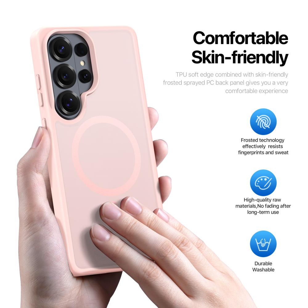 DUX DUCIS DUX DUCIS Galaxy S26 Ultra Skal MagSafe Yind Series Rosa
