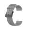  Suunto Silikon Armband Twill Textur (24mm) Grå