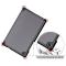  Lenovo Tab M8 2nd Gen (HD) Litchi Tri-Fold Fodral Grå