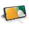  Samsung Galaxy A14 4G/5G Fodral Crazy Horse Läder Vit