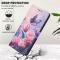  Samsung Galaxy A27 5G Fodral Läder Blommor Rosa