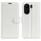  Xiaomi Redmi 13C 4G Fodral Litchi Läder Vit