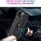  iPhone 14 Plus Skal Shockproof Ring Svart