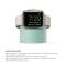  Apple Watch Silikon Stativ Grön