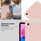  iPad Air 2025-2020 Skal Diamond Textur TPU Rosa