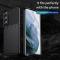  Samsung Galaxy S23 Skal Twill Textur Svart
