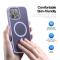 DUX DUCIS DUX DUCIS iPhone 16 Pro Skal MagSafe Yind Series Matt Lila