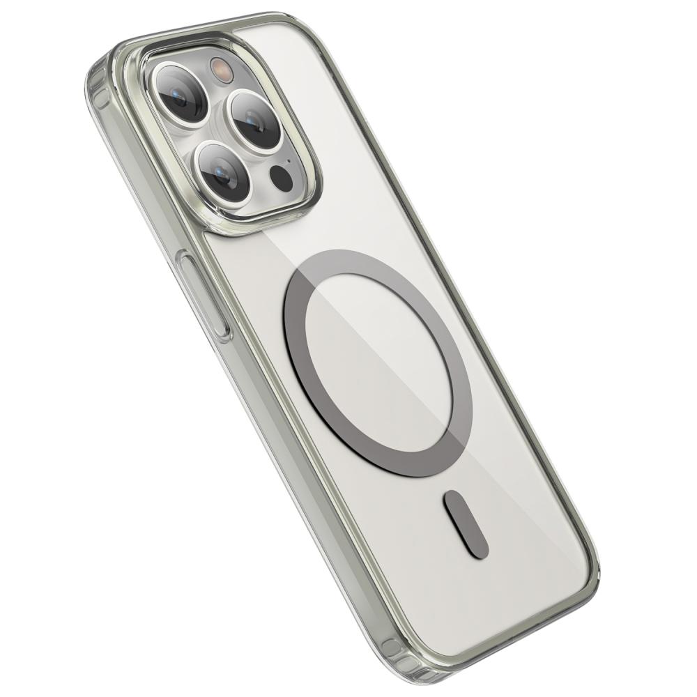 ColorPop ColorPop iPhone 15 Pro Max Skal CH MagSafe Transparent/Titanium