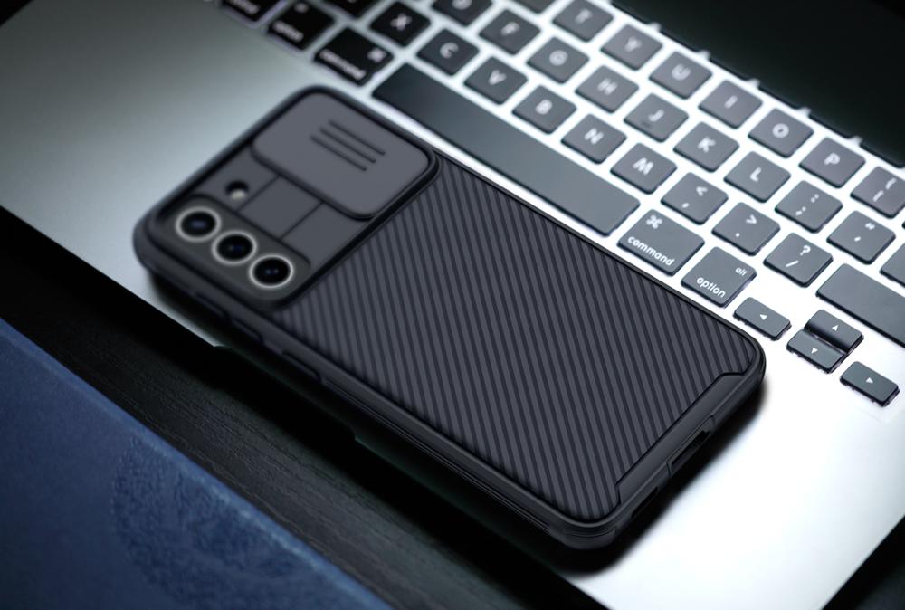 NILLKIN NILLKIN Samsung Galaxy S21 FE Skal CamShield Pro Svart
