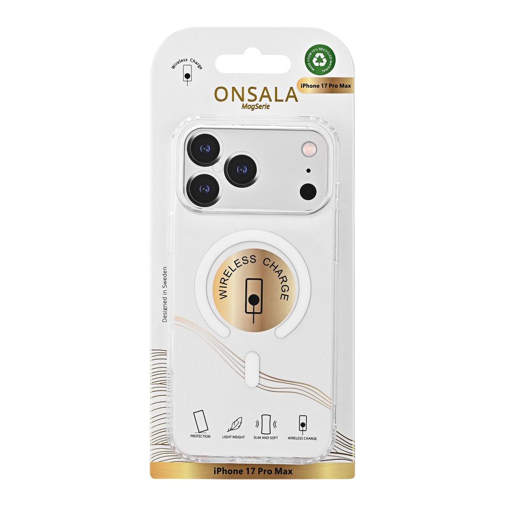 Onsala Onsala iPhone 17 Pro Max Skal MagSafe Transparent