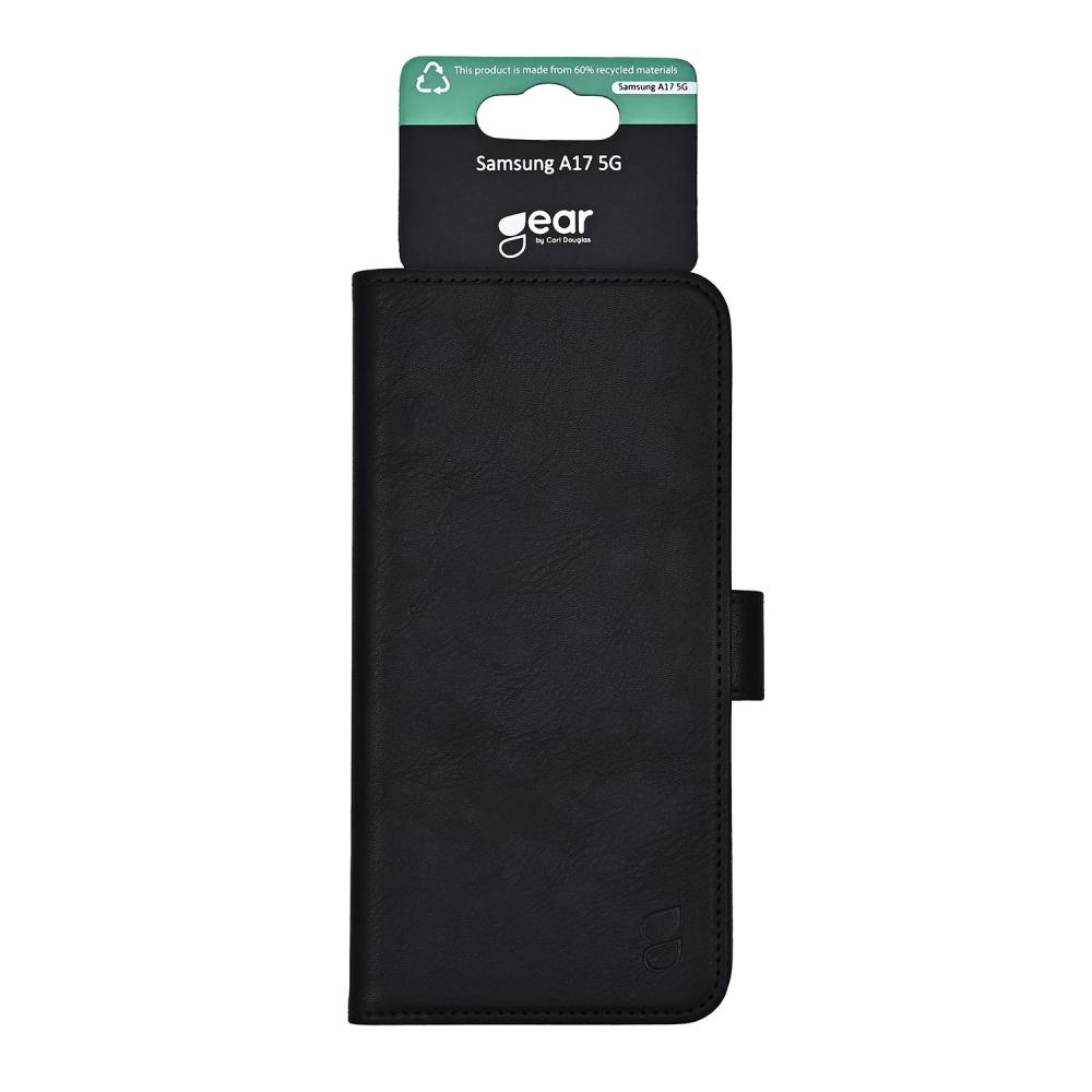Gear Gear Samsung Galaxy A17 5G Fodral Läder Svart
