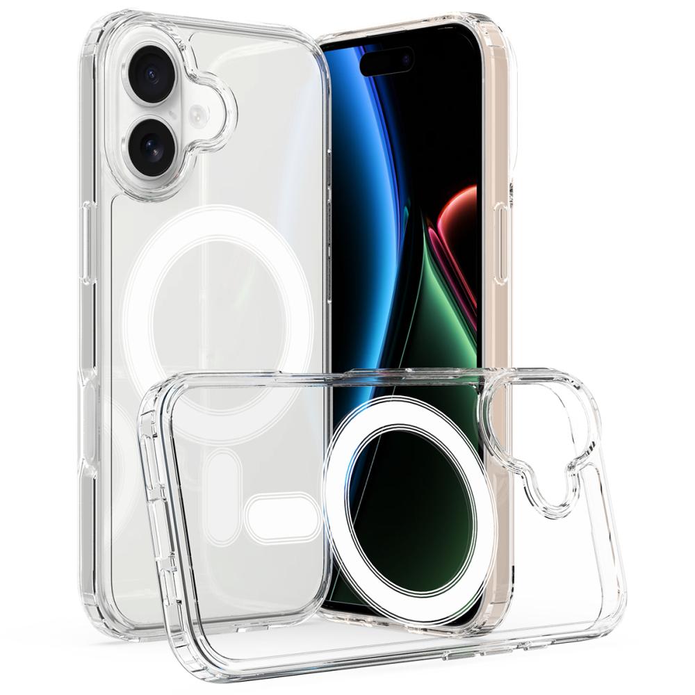  iPhone 18 Skal MagSafe TPU Transparent