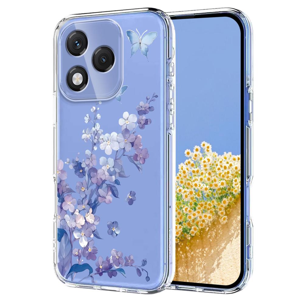  Honor 400 Lite Skal Med Tryck Blommor
