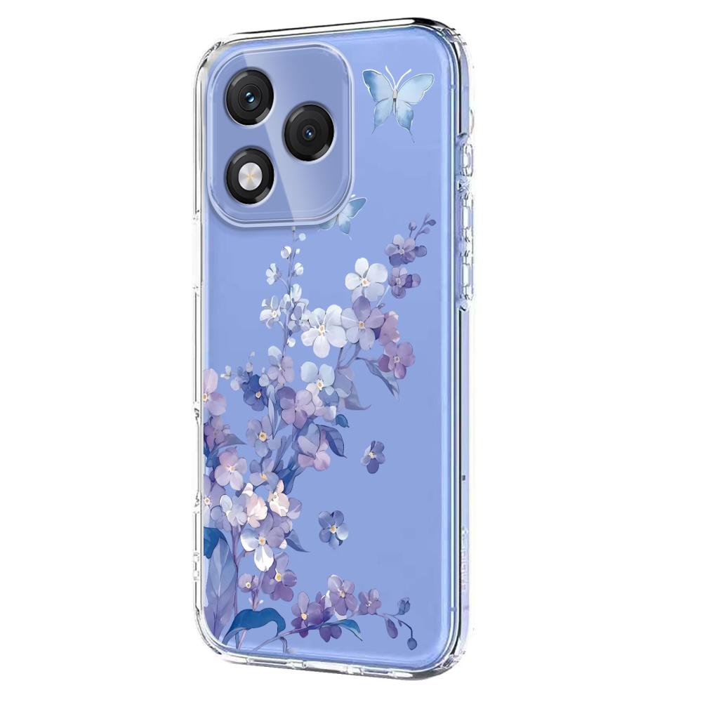 Honor 400 Lite Skal Med Tryck Blommor