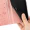  Google Pixel 10a Fodral Med Blommigt Tryck Roséguld