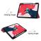  iPad Pro 11 (2018/2020) - Tri-Fold Fodral med Pennhållare - Rosa