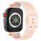  Huawei Watch Fit 4 Pro / 4 / 3 Klockarmband Wave Silikon Rosa