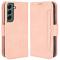  Samsung Galaxy S22 Plus Fodral Avtagbart Kortfodral Ljus Rosa