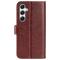  Samsung Galaxy A35 5G Fodral Crazy Horse Läder Brun