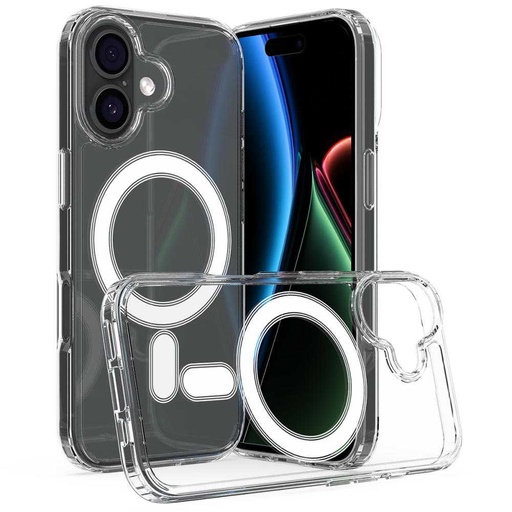  iPhone 18 Skal MagSafe TPU Transparent