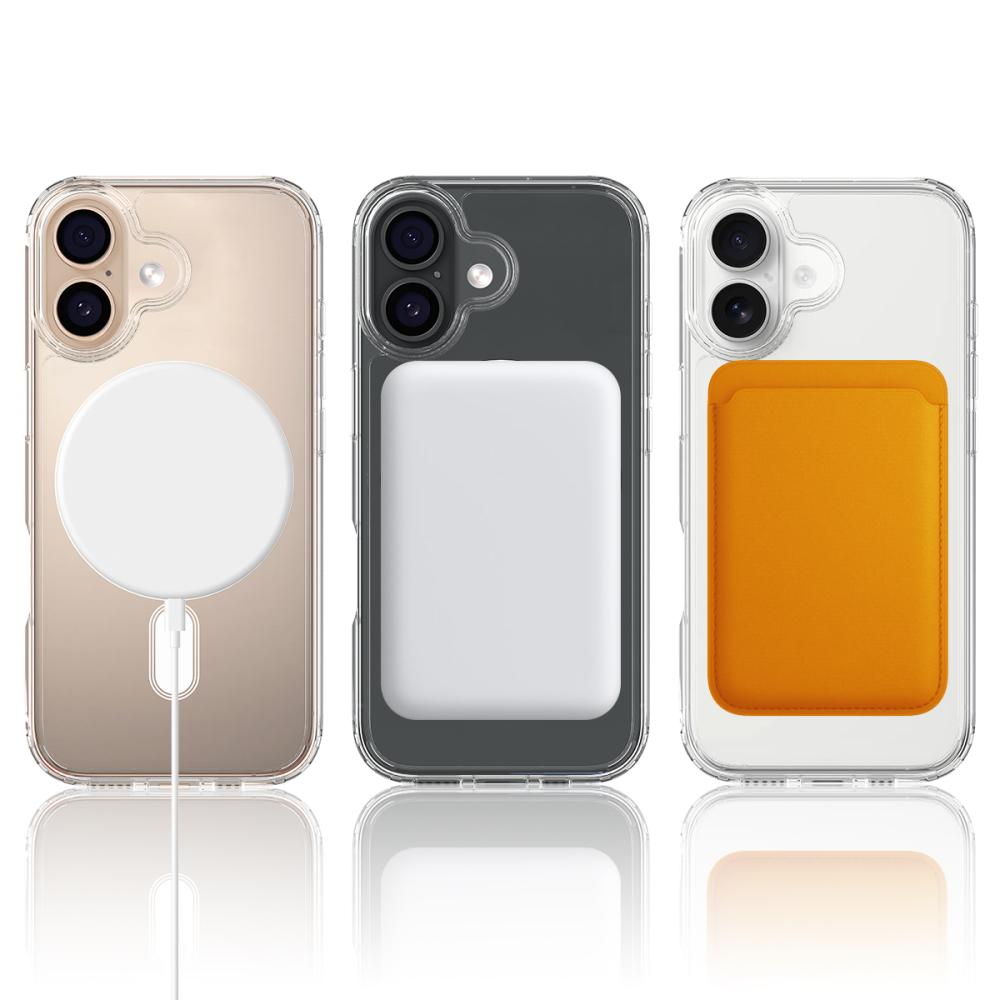  iPhone 18 Skal MagSafe TPU Transparent