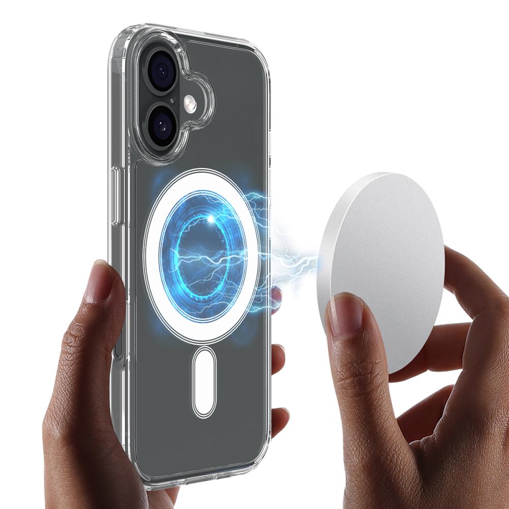  iPhone 18 Skal MagSafe TPU Transparent