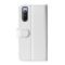  Sony Xperia 10 IV Fodral Crazy Horse Läder Vit