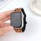  Apple Watch 38/40/41/42 Klockarmband Leopard Brun/Svart
