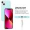 Mercury GOOSPERY Mercury Goospery iPhone 14 Skal Liquid Skin Touch Mint