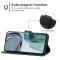 Motorola Moto G62 5G Fodral Solid Läder Svart