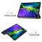  iPad Air 2026-2020 / Pro 11 Tri-Fold Fodral Svart
