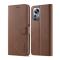 LC.IMEEKE LC.IMEEKE Xiaomi 12 Fodral Läder Brun