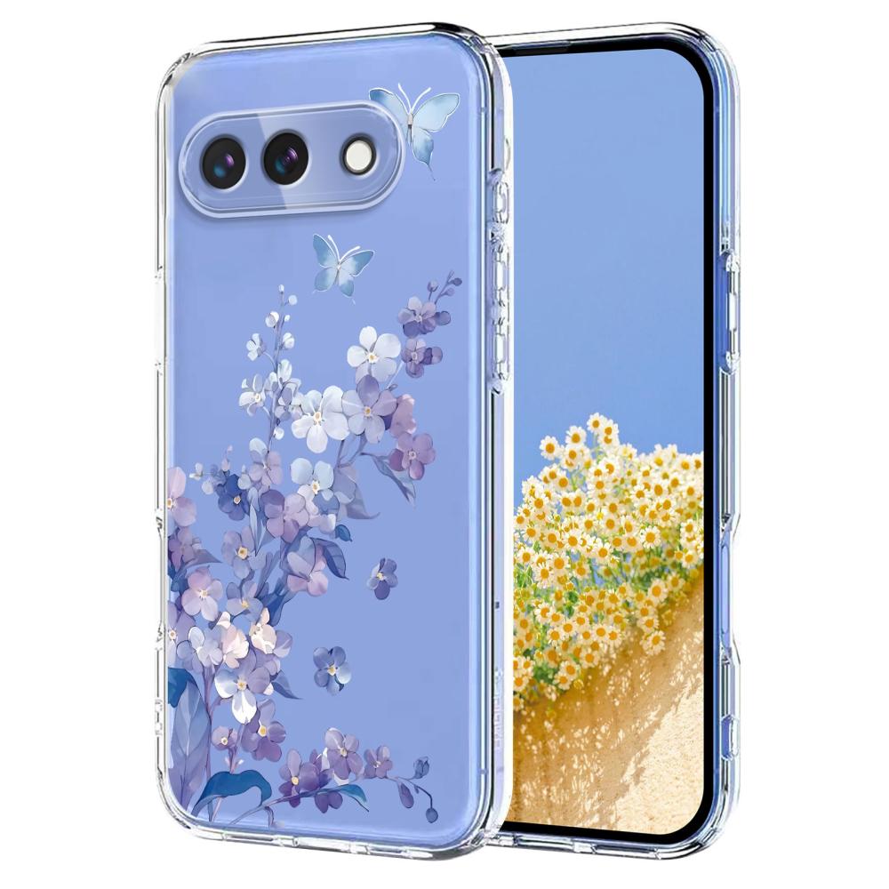  Google Pixel 10a Skal Med Tryck Blommor