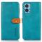 KHAZNEH KHAZNEH Motorola Moto E22i Fodral Dual Color Blå