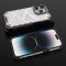  iPhone 15 Pro Skal Honeycomb Shockproof Vit